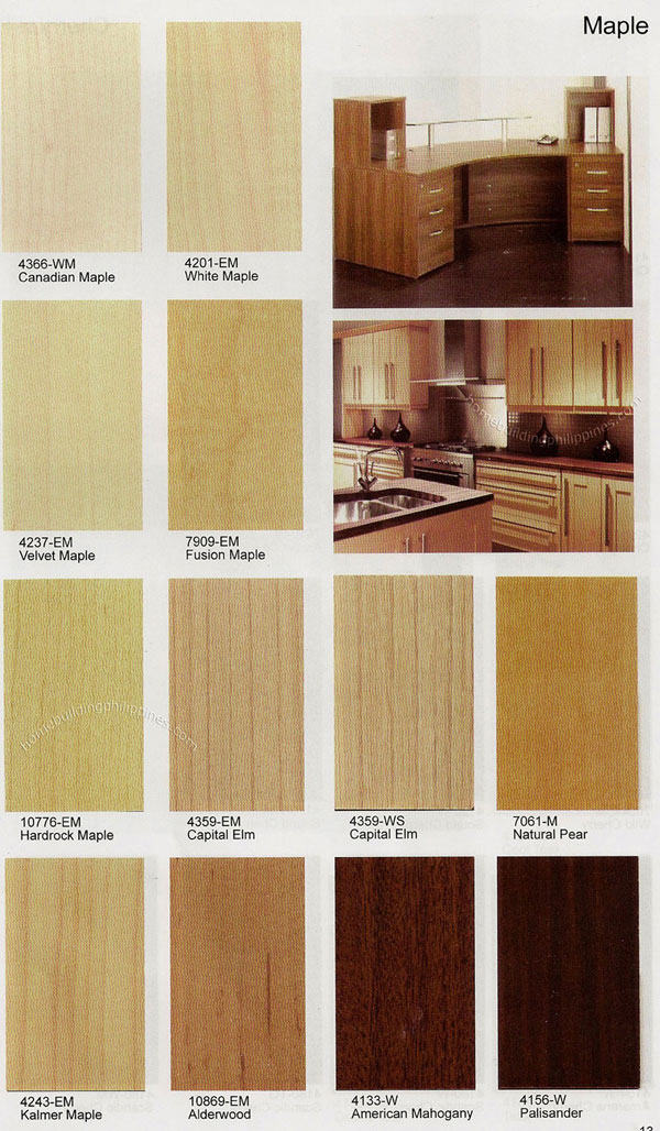 Wilsonart Surface Laminates - Maple