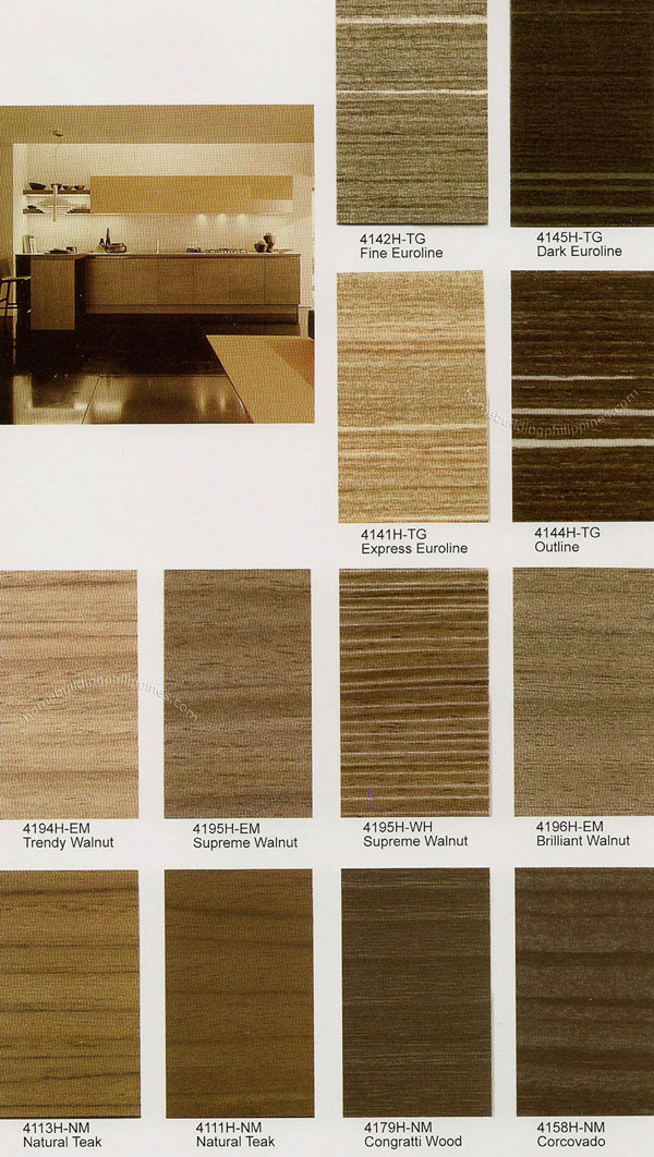 Wilsonart Surface Laminates - Qwear Collection