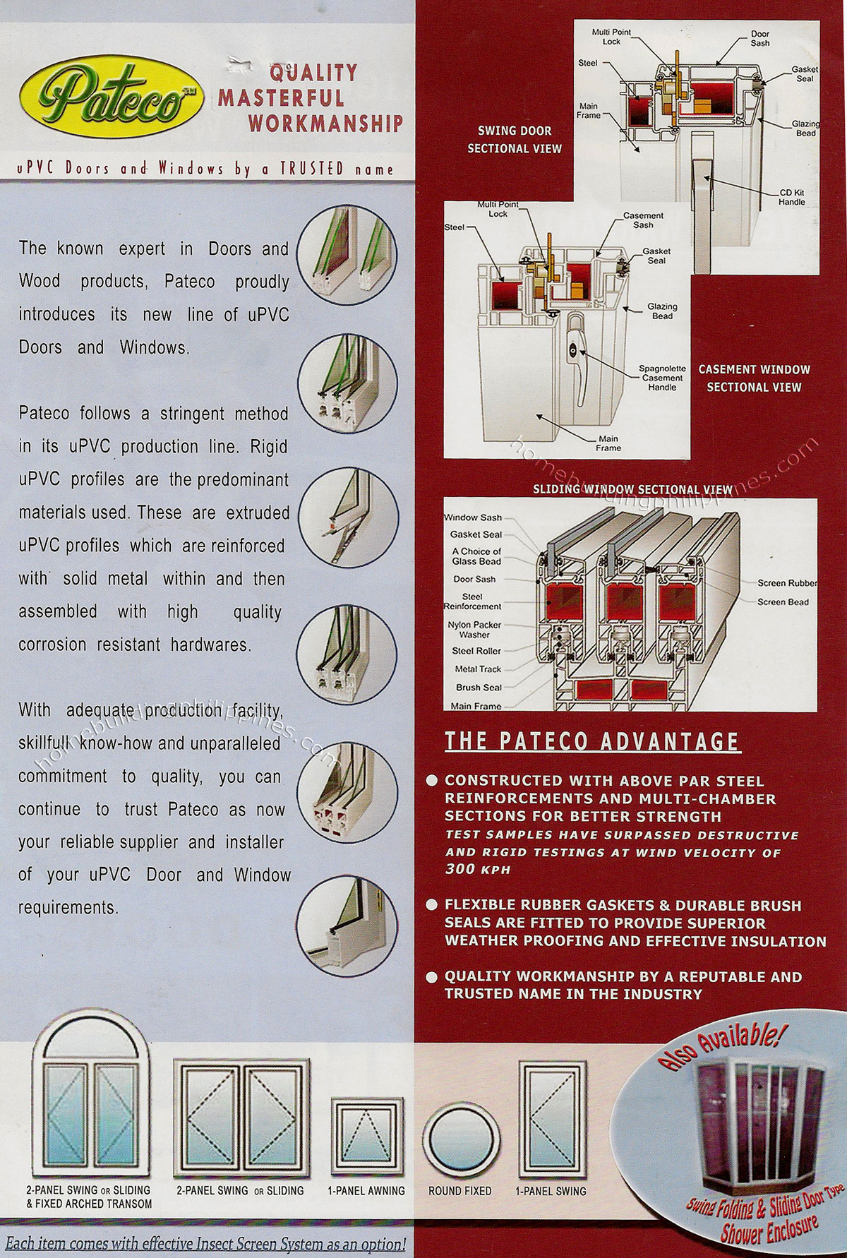 uPVC Doors and Windows Details