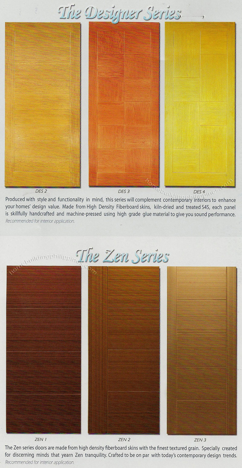 Molded Door Designer Series, Zen Series