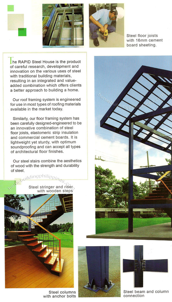 Steel Roof Framing and Floor Framing; Steel Stairs