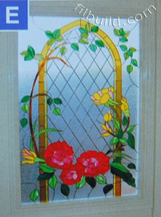 decorative art glass overlay