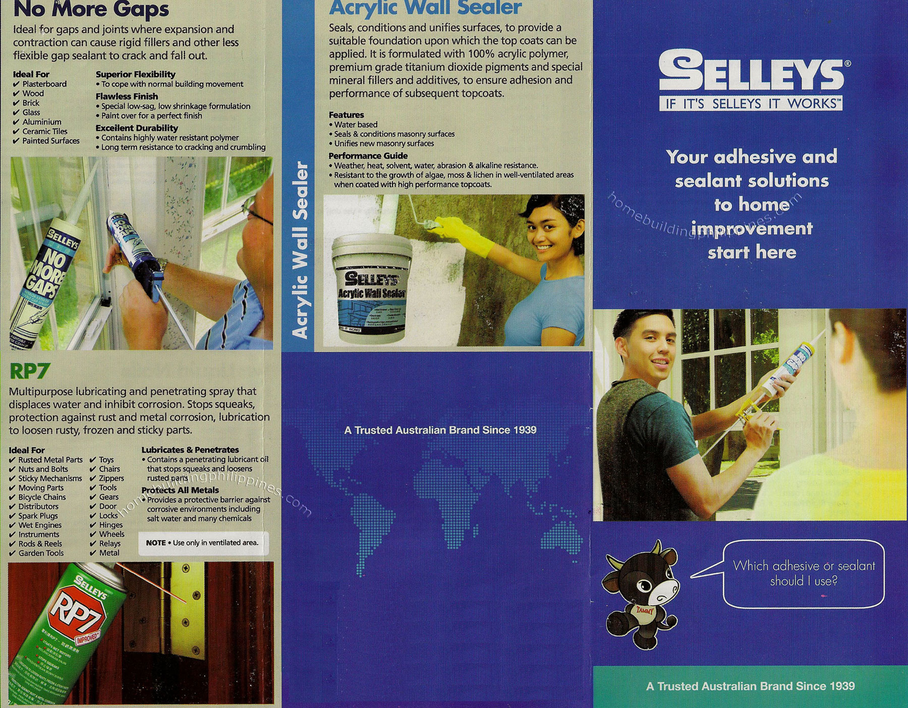 Selleys Adhesives and Sealants