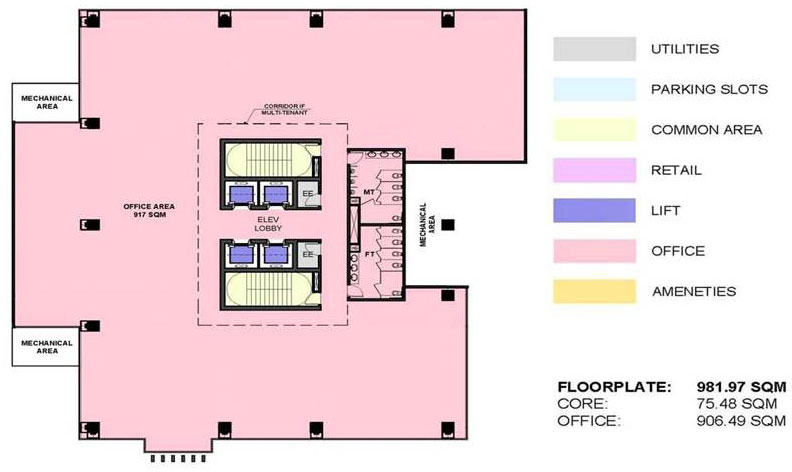 Cebu Real Estate: Office Space For Sale/Rent at Park Centrale by Cebu