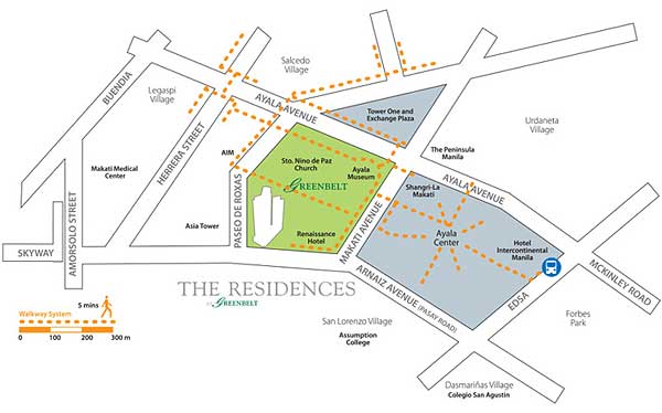 Condominium Units For Sale in Greenbelt, Makati by Ayala Land