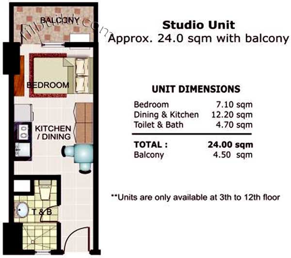 Condo Sale at Illumina Residences in Sta. Mesa, Manila by