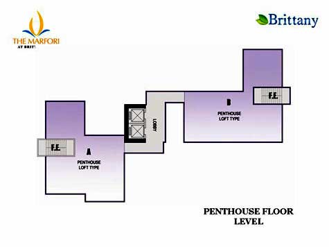 Penthouse floor level