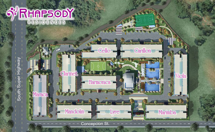 Rhapsody Residences Site Development Plan