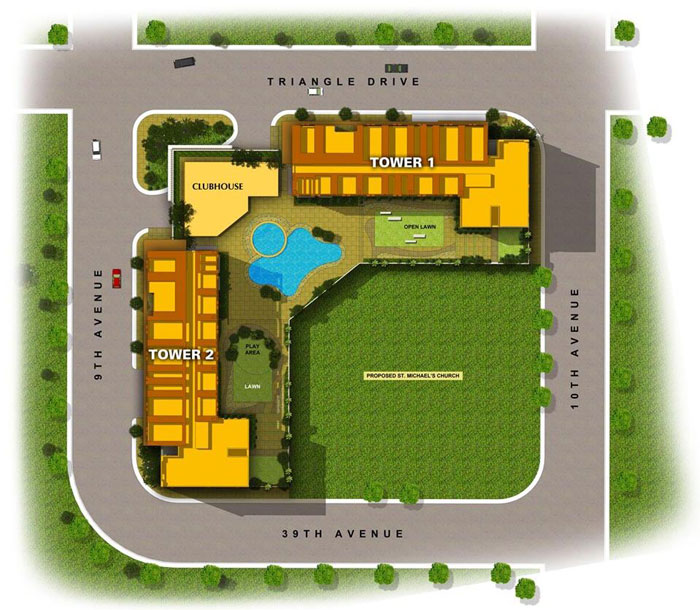 Avida Towers Global City Site Development Plan