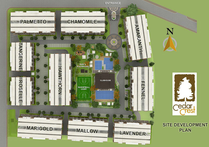 Cedar Crest Site Development Plan