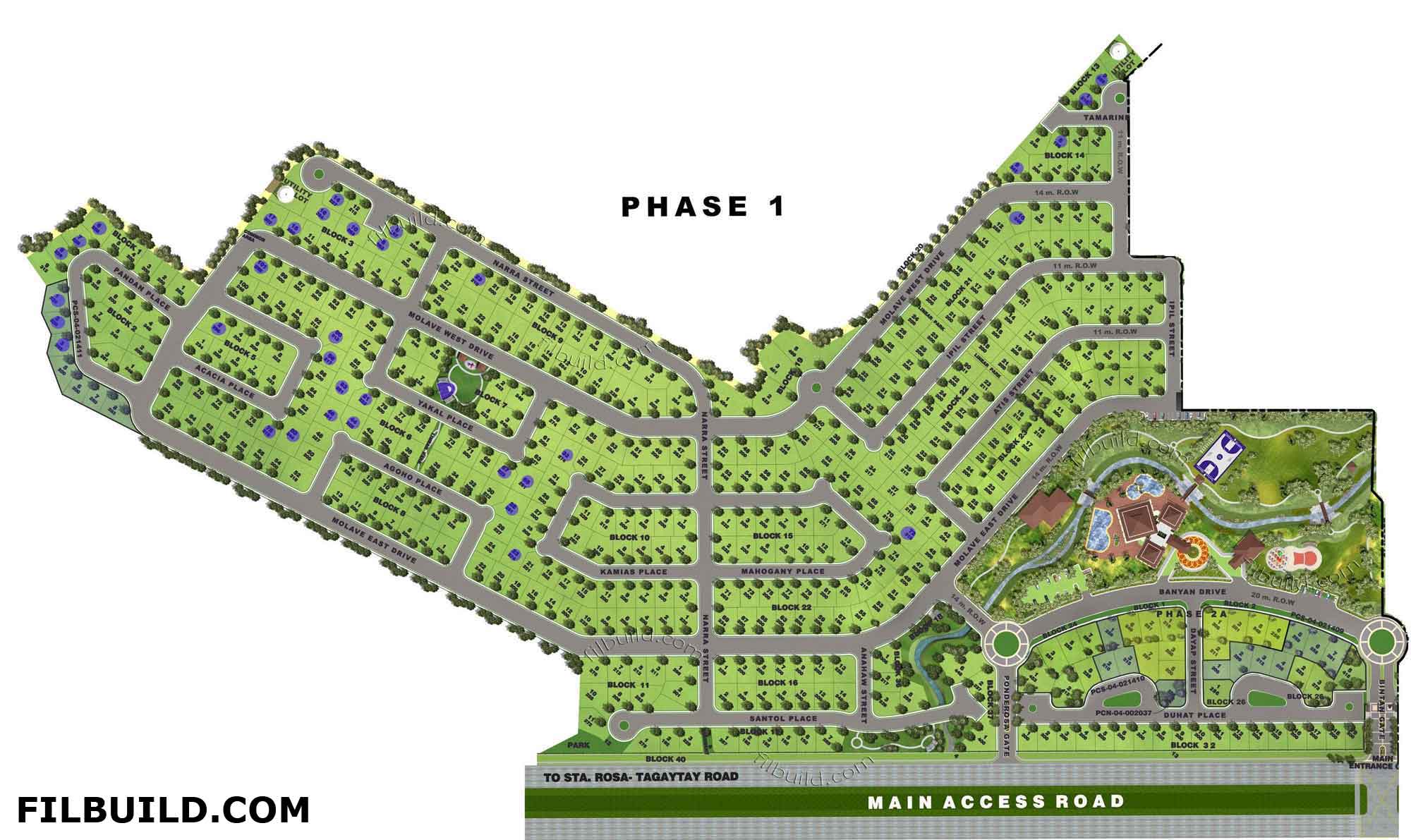 Biñan, Laguna Real Estate Home Lot For Sale at Verdana Homes Mamplasan