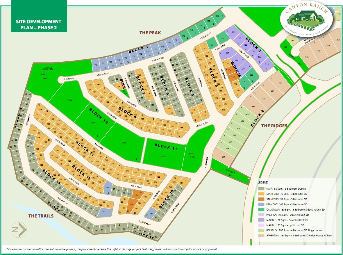 Canyon Ranch Site Development Plan - Phase 2