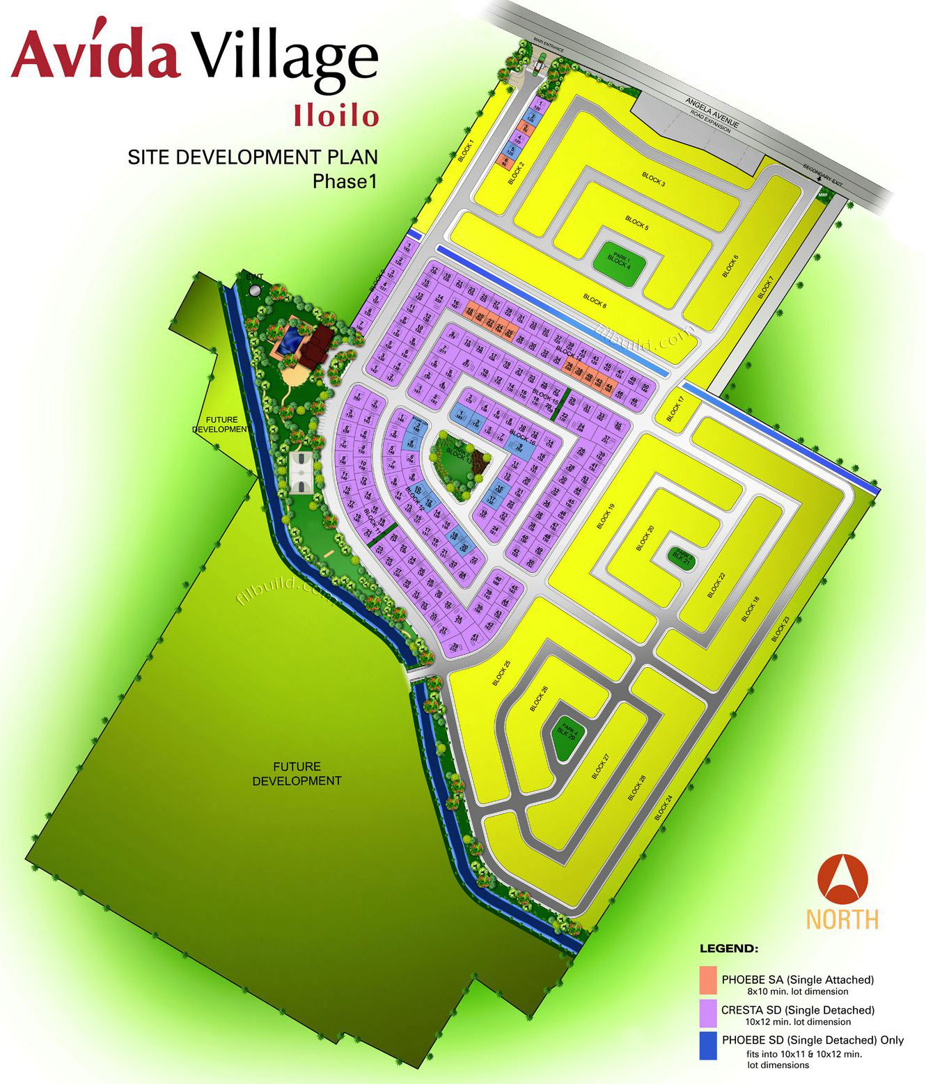 Avida Village Iloilo site development plan