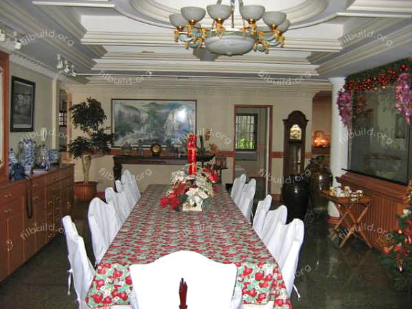 formal dining area