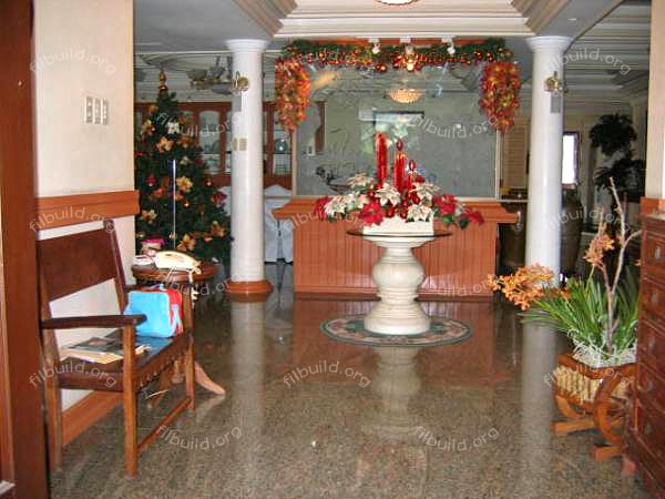 hallway of main house